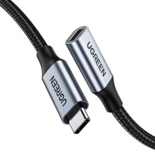 Ugreen US372 Prodlužovací kabel USB-C 3.1 Gen2, 4K, 100 W, 0,5m, černý