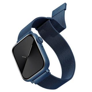 UNIQ Dante ocelový řemínek pro Apple Watch 45mm / 44mm / 42mm - kobaltově modrý UNIQ-45MM-DANCBLU