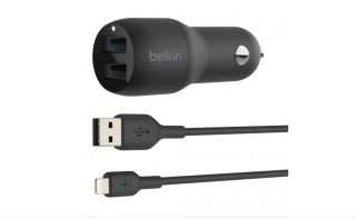 USB nabíječka Belkin se 2 porty černá