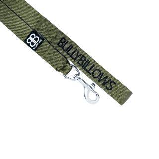 Vodítko pro psy BullyBillows Nylon Snap Hook Khaki