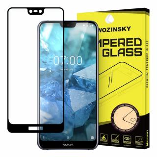 VSECHNONAMOBIL 3D Tvrzené sklo Nokia 7.1 černé 15650