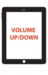 Výměna Volume Up/Down tlačítek hlasitosti iPad 3 (2012)