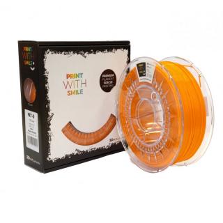 PRINT WITH SMILE PET-G - 1,75 mm - Bright Orange - 1 Kg