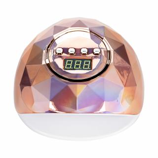 UV/LED lampa na nehty 86 W Holo Rose Gold | Estelli