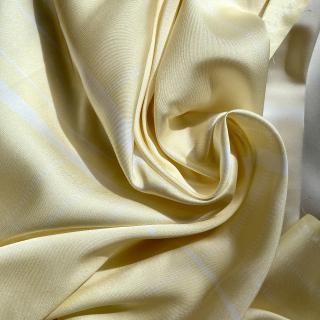 Premium Twill Keprová látka z umělých vláken s motivem Yellow Touch od Ratti