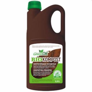 GreenOK Biologický aktivátor kompostu, 1,5 l