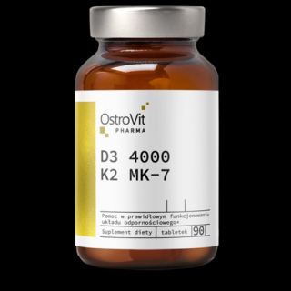 OstroVit Pharma D3 4000 + K2 MK-7 90 tablet