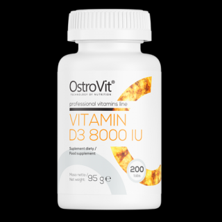 OstroVit Vitamin D3 8 000 IU 200 tablet