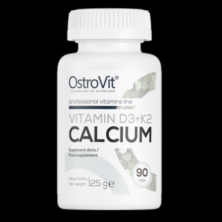 OstroVit Vitamin D3 + K2 + Vápník 90 tablet