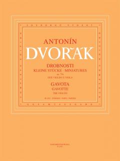 Drobnosti op. 75A / Gavota pro troje housle B 164