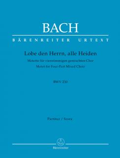 Motetto Lobet der Herrn, alle Heiden BWV 230