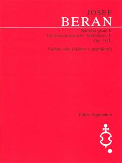 Národní písně op. 14/II