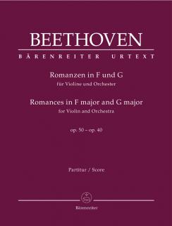 Romance pro housle a orchestr op. 50 a op. 40