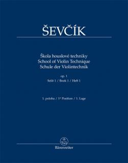 Škola houslové techniky op. 1, sešit 1