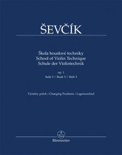 Škola houslové techniky op. 1, sešit 3