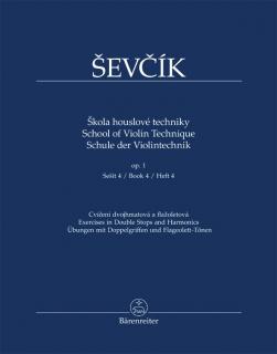 Škola houslové techniky op. 1, sešit 4