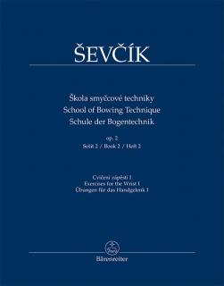 Škola smyčcové techniky op. 2, Sešit 2, Cvičení zápěstí I