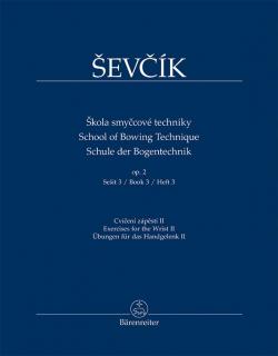 Škola smyčcové techniky op. 2, Sešit 3, Cvičení zápěstí II