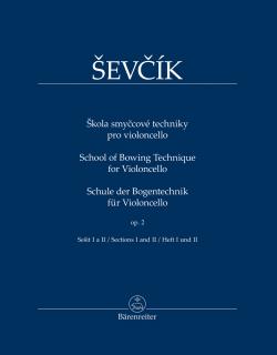 Škola smyčcové techniky pro violoncello op. 2, sešit I a II