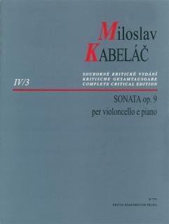 Sonáta pro violoncello a klavír op. 9