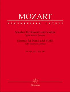 Sonáty pro klavír a housle KV 454, 481, 526, 547 (Pozdní vídeňské sonáty)