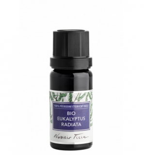 Éterický olej Bio EUKALYPTUS RADIATA 10 ml - Nobilis Tilia (Protiinfekční na dýchací a močové cesty )