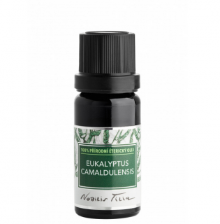 Éterický olej EUKALYPTUS CAMALDULENSIS 10 ml - Nobilis Tilia (Při onemocněních ORL, napomáhá vykašlávání )