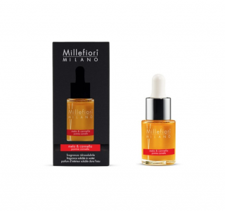 Millefiori Milano MELA  CANELLA aroma olej 15 ml - DŘEVITÁ (Jablko a skořice)