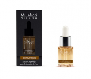 Millefiori Milano SANDALO BERGAMOTTO aroma olej 15 ml - DŘEVITÁ (Santálové dřevo a bergamot)