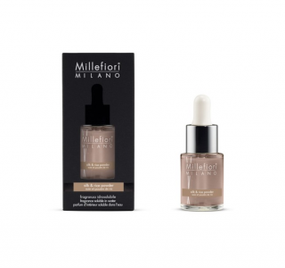 Millefiori Milano SILK  RICE POWDER aroma olej 15 ml - PUDROVÁ (Hedvábí  rýžový prášek)