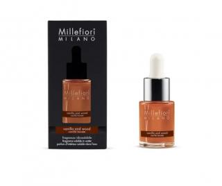 Millefiori Milano VANILLA  WOOD aroma olej 15 ml - SLADKÁ A KOŘENĚNÁ ( Vanilka a dřevo)