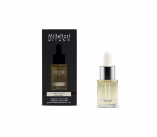 Millefiori Milano WHITE MUSK aroma olej 15 ml - PUDROVÁ (Bílé pižmo)