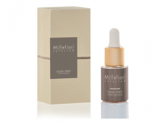 Millefiori Selected SILVER SPIRIT aroma olej 15 - PUDROVÁ ml (Millefiori Selected Silver Spirit aroma olej 15 ml)