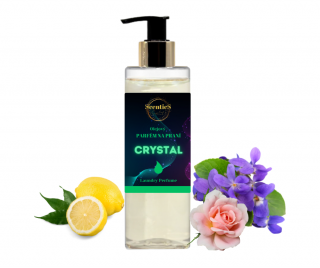 Parfém na praní CRYSTAL Scentics (Smyslná balzamová dřevitá vůně)