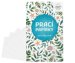 Prací papírky PŘÍMOŘSKÝ VÁNEK 5 praní (Prací papírkyPŘÍMOŘSKÝ VÁNEK balení/5 ks pracích papírků - 5 praní)