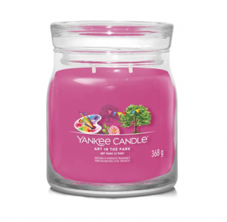 Vonná svíčka ART IN THE PARK Yankee Candle Signature střední - 368 g (Vonná svíčka ART IN THE PARK Yankee Candle Signature střední - 368 g)