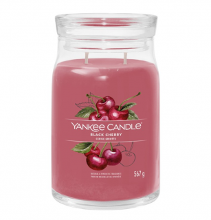 Vonná svíčka BLACK CHERRY Yankee Candle Signature 567 g (Vonná svíčka BLACK CHERRY Yankee Candle Signature 567 g)