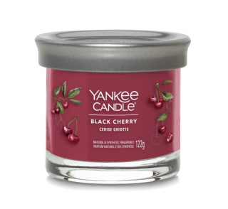 Vonná svíčka BLACK CHERRY Yankee Candle Signature Tumbler (Vonná svíčka BLACK CHERRY Yankee Candle Signature Tumbler 122 g)