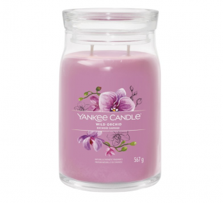 Vonná svíčka WILD ORCHID Yankee Candle Signature 567 g (Vonná svíčka WILD ORCHID Yankee Candle Signature 567 g)