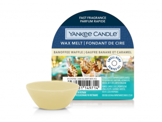 Vonný vosk - BANOFFEE WAFFLE - Yankee Candle (Vonný vosk do aromalampy - BANOFFEE WAFFLE - Yankee Candle)