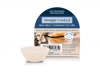 Vonný vosk - VANILLA CREME BRULEE - Yankee Candle (Vonný vosk do aromalampy - VANILLA CREME BRULEE - Yankee Candle)