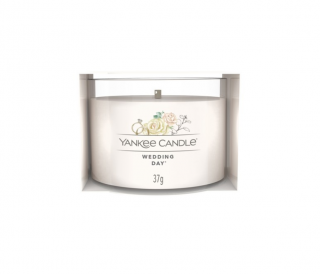 Votivní svíčka ve skle WEDDING DAY Yankee Candle (Votivní svíčka ve skle WEDDING DAY Yankee Candle)