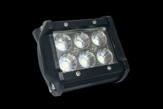 Pracovní světlo hranaté CREE LED 18W, 9-32V, ECE R10, IP67 (TT.28018F)