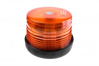 Výstražný LED maják, montáž na magnet, oranžový, 12W, 12-24V (TT.247L)