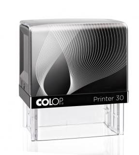 Colop | Printer 30 - Barva strojku Bílá, Barva tisku Bez barvy - suchý