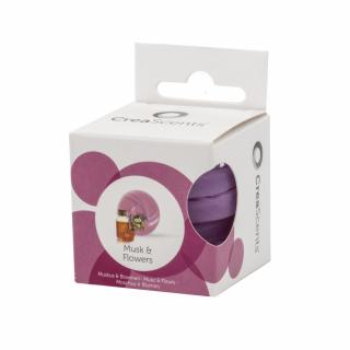 Scentchips Vonné vosky Musk & Flowers  S-box 6 ks Creascents