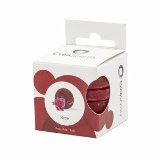 Scentchips Vonné vosky Rose S-box 6 ks Creascents