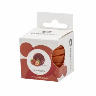 Scentchips Vonné vosky Strawberry S-box 6 ks Creascents