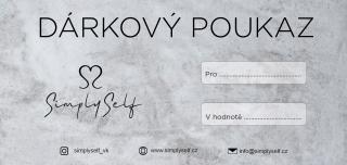 Dárkový poukaz Hodnota poukazu: 2000, Varianta dodání: Zaslat ektronicky