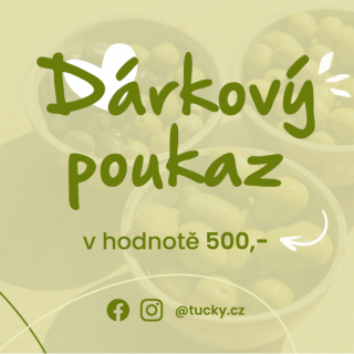 Dárkový poukaz 500Kč